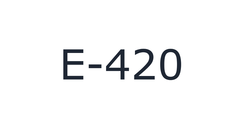 Sorbitol E 420 Sorbitol E 420